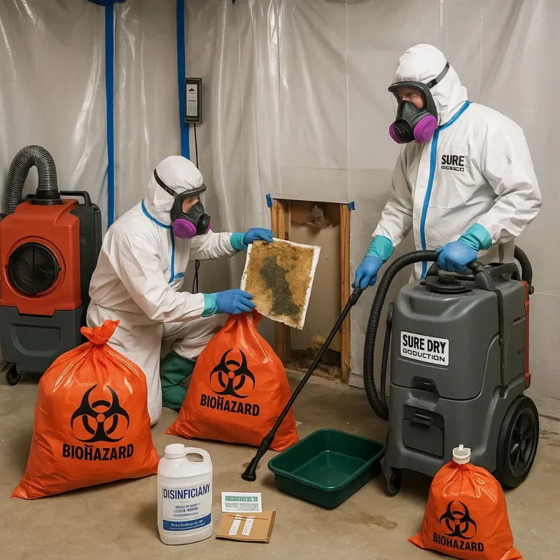 Contaminated Water Handling Protocols process in Georgetown, CT