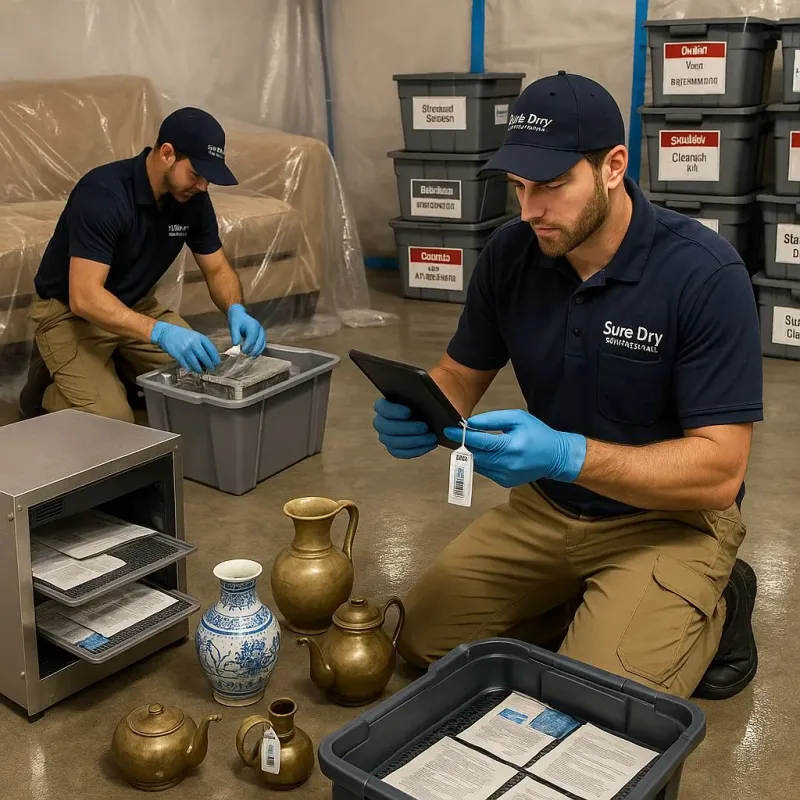 Content Protection and Restoration process in Georgetown, CT