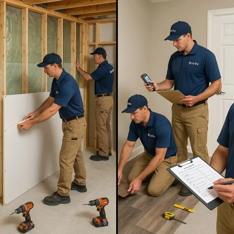 Repairs and Reconstruction process in Georgetown, CT