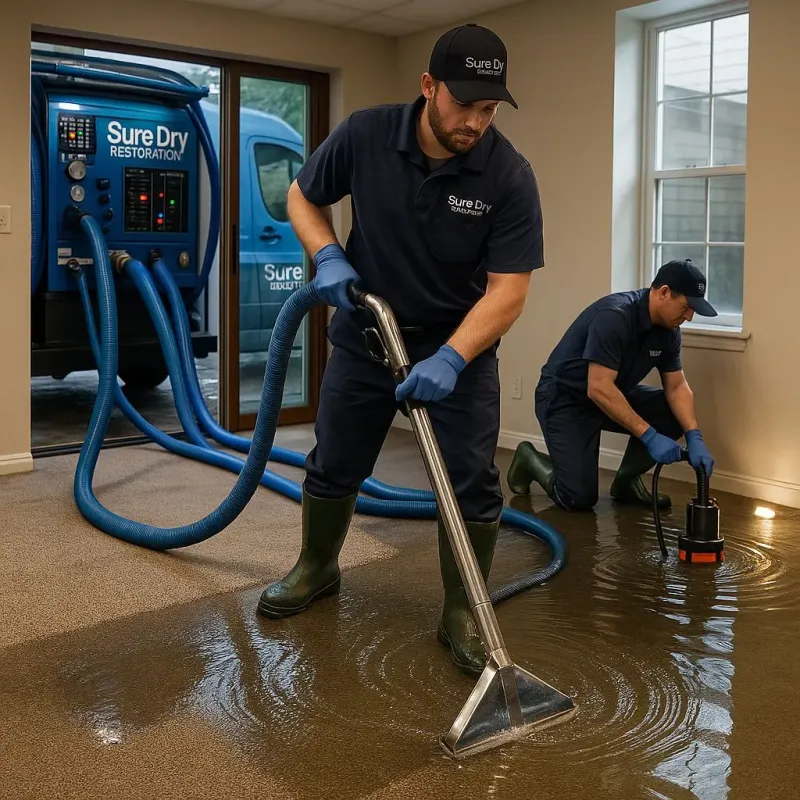 Water Extraction and Removal process in Georgetown, CT